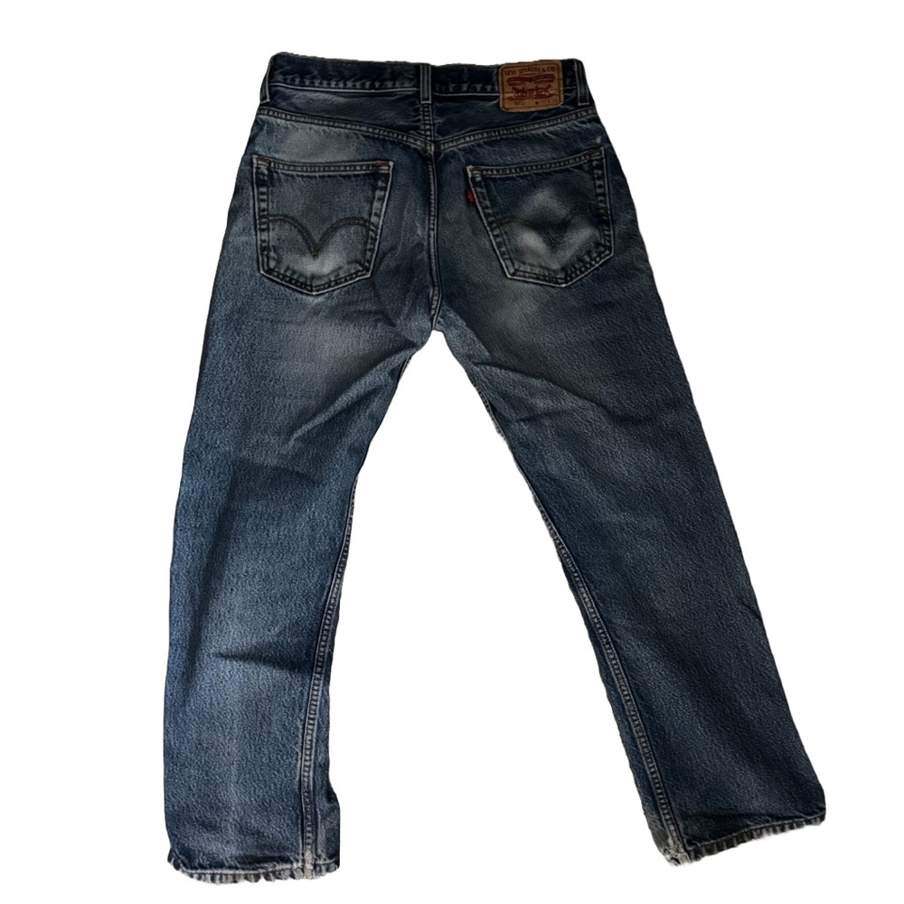 Levi's 505 Regular Fit Jeans 32x30 Distressed Jeans - Picture 2 of 4